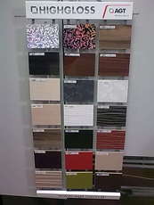 Глянцевые панели AGT, раздвижная система Solo