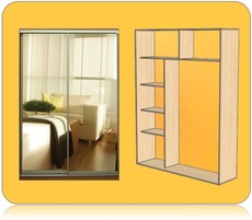 Серийные шкафы купе