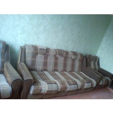 продам диван+два кресла ПОЧТИ НОВЫЕ!