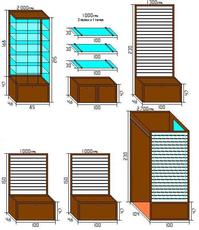 б/у мебель для магазина