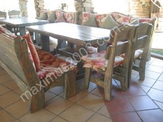 Мебель искусственного старения из дерева