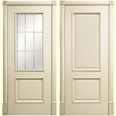 Белорусские двери Версаль патина ваниль