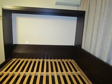 Продам б/у двуспальную шкаф-кровать