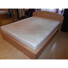 Продам 2 х спальную кровать с матрасом б/у Цена 2200 гр