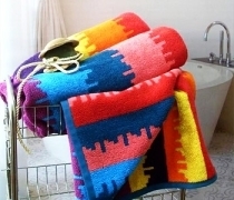 Полотенце пляжное на лежак