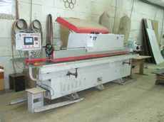 Станок кромкооблицовочный проходного типа KDT-360 б.у.