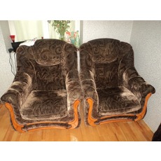 Продаю б/у мебель диван 2 кресла + кровать