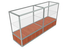 Продам прилавок торговый, двухсекционный (Модель №19)