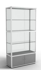 Продам вітрину торговельну, зі скла та алюмінієвого профілю 