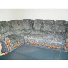 Угловой раскладной диван б/у + кресло