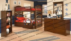 Двухъярусные кровати Артемон из натурального дерева