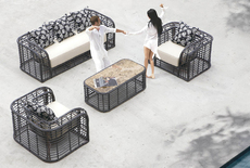 Плетеная мебель. Набор для отдыха.