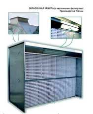 Покрасочные камеры итальянской фирмы CORAL