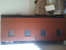 Двери межкомнатные б/у с ручками и креплениями