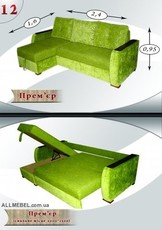 Угловой диван Премьер