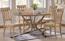 Cтол Deniz (Деніз) + 4 стільця Bora (Бора)