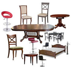 Стулья барные для дома, кухни.  Столы стеклянные, деревянные