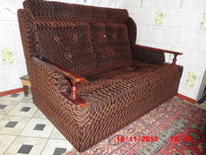 Продам диван + кресло (раскладное)