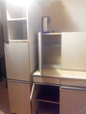 Продам кухню и вешалку Б/У,