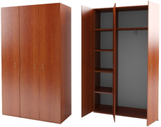 Шкаф эконом комби 1200*450*2000 мм.