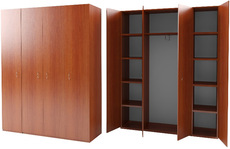 Шкаф эконом комби 1600*450*2000 мм.