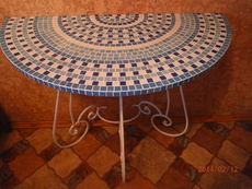 Кованый консольный стол в средиземноморском стиле. Цена 1500