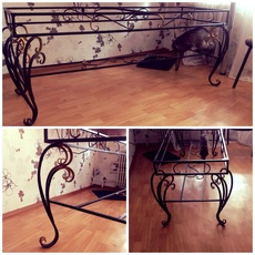 Продам новый кованый стол
