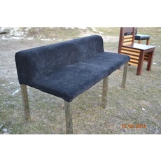 Продаж зручних велюрових диванів б / у чорного кольору