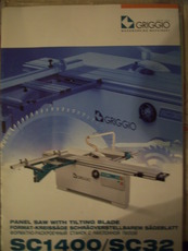 Форматно-раскроечный станок Griggio sc32, б/у.