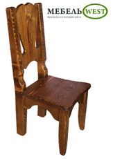 Стільці під старовину. Стілець "Кардинал" - 450 грн.