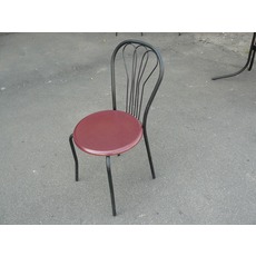 Продам б/у стулья, красные для кафе.