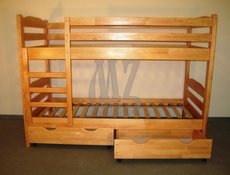 Ліжко двоярусне Бернар + матраци ортопедичні.