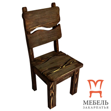Дерев'яні стільці під старовину, Стілець хвильку - 370 грн.