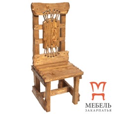 Дерев'яні крісла під старовину, Стілець Богатир - 850 грн.