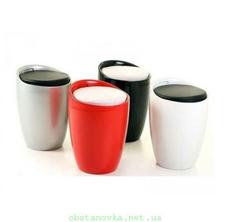 Пластиковый пуф Мари с бесплатной доставкой