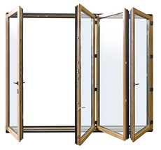 Раздвижные системы типа "гармошка" на окна и двери Масо