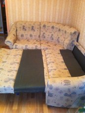 Продам диван с креслом