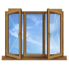 Виготовлення дерев'яних вікон з євробрусу.