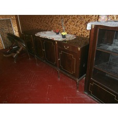 Продам румынскую мебель красного дерева под реставрацию