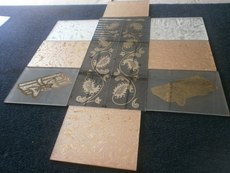 Вакуумное напыление золотом стекла и зеркала.