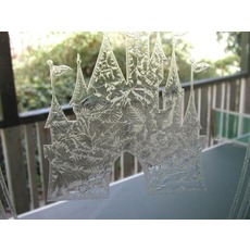 Елітні вітражі: Ефект морозу на склі та дзеркалі.