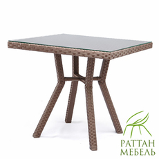 Магазин столов из ротанга.  Стол Орлеан.