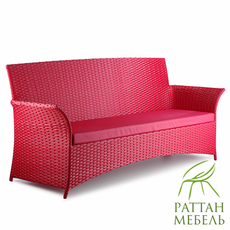 Плетеные диваны из ротанга.  Диван Прованс.