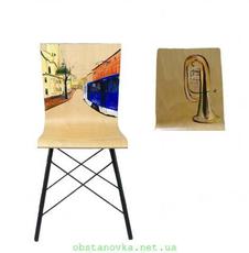 Стул Ирма с рисунком