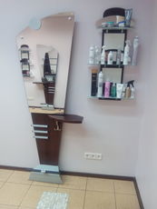 Место парикмахерское. Зеркало-витрина в салон, профессиональ