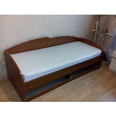 Продам ліжко односпальне з ортопедичним матрацом