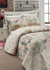 Купити покривало на ліжко Eponj Home Angel бежеве 200 * 220