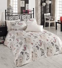 Купити покривало недорого Eponj Home Retrofly бежеве 160 * 2