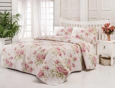 Стьобана покривало купити Eponj Home Firuze рожеве 200 * 220