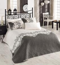 Стеганное покрывало Eponj Home Mixscarlet бежевое.